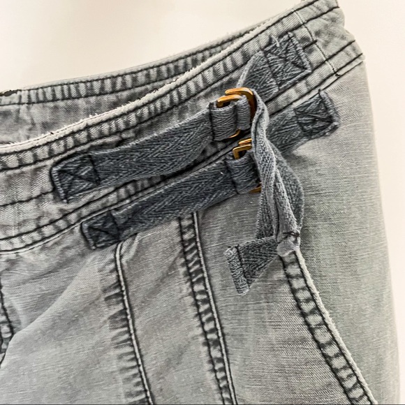 Free People Bermuda Shorts Washed Black Size 4 - Picture 6 of 14